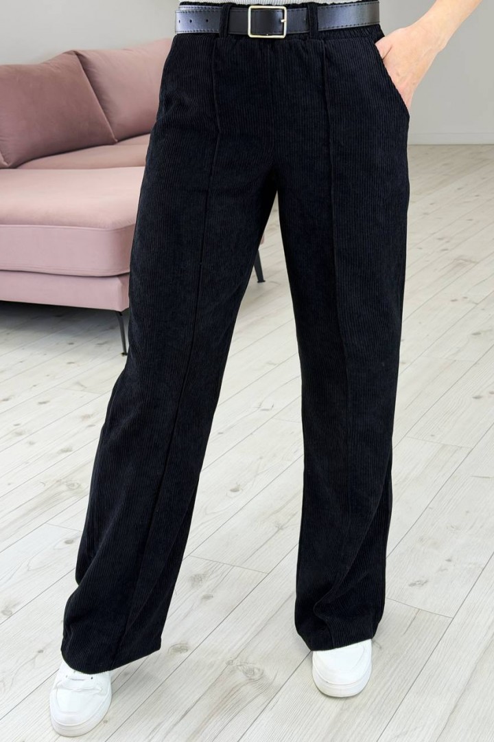 Брюки из вельвета на резинке KG-44A400B450