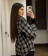 Трендовая рубашка в клетку MIK-2480A390