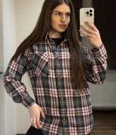 Трендовая рубашка в клетку MIK-2480A390