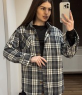 Трендовая рубашка в клетку MIK-2480A390