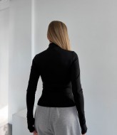 Лонгслів на змійці з довгим рукавом MIK-1697A320