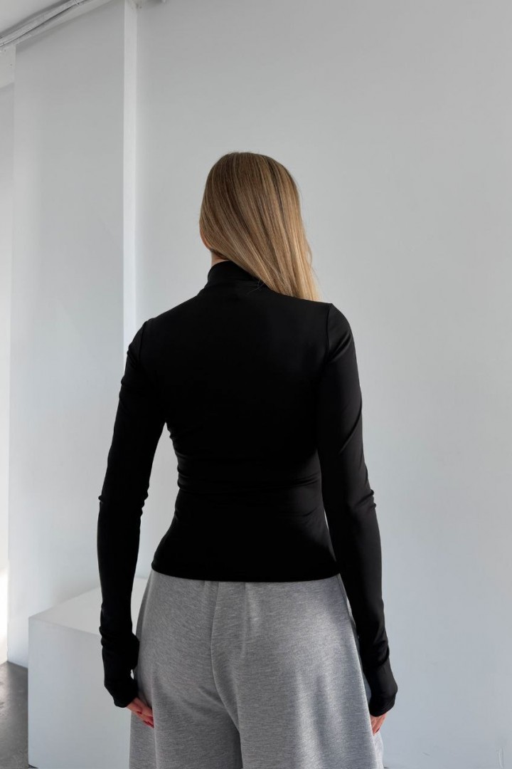 Лонгслів на змійці з довгим рукавом MIK-1697A320