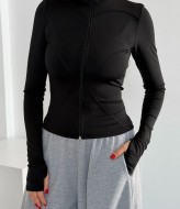 Лонгслів на змійці з довгим рукавом MIK-1697A320