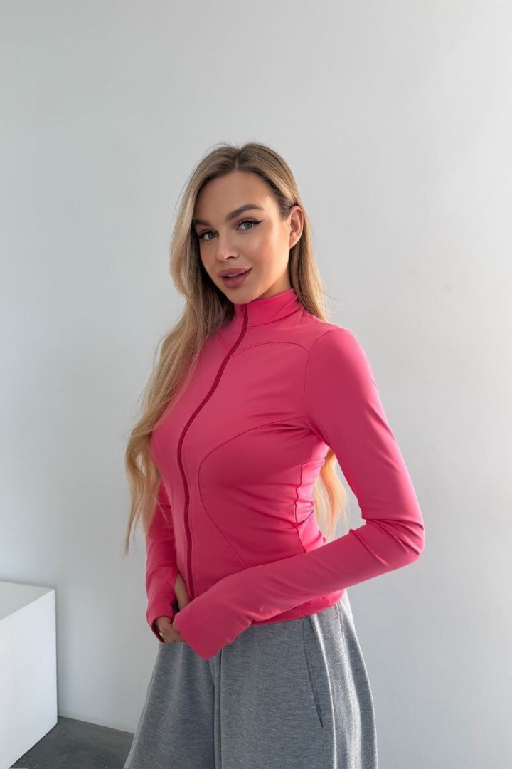 Лонгслів на змійці з довгим рукавом MIK-1697A320