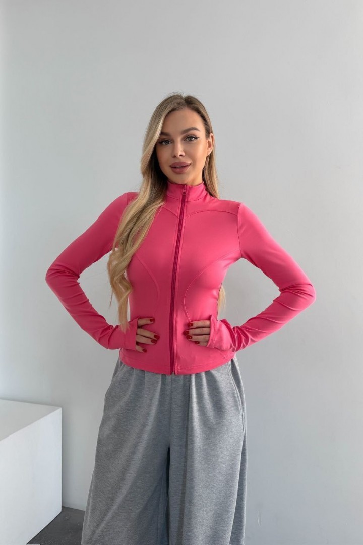 Лонгслів на змійці з довгим рукавом MIK-1697A320