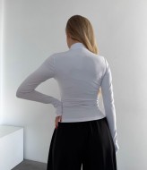 Лонгслів на змійці з довгим рукавом MIK-1697A320