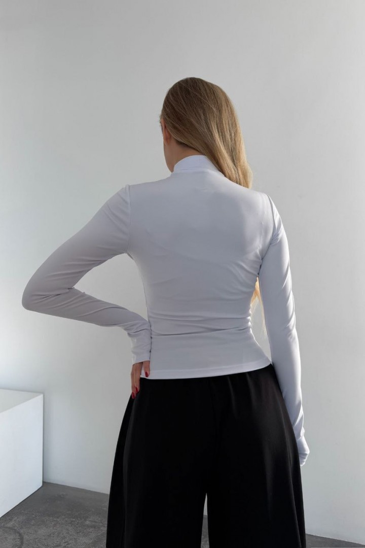 Лонгслів на змійці з довгим рукавом MIK-1697A320