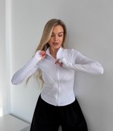 Лонгслів на змійці з довгим рукавом MIK-1697A320