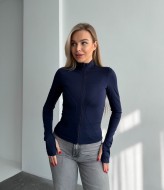 Лонгслів на змійці з довгим рукавом MIK-1697A320