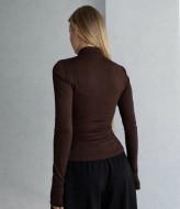 Лонгслів на змійці з довгим рукавом MIK-1697A320