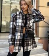 Свободная тёплая рубашка TS-425.4A470