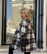 Свободная тёплая рубашка TS-425.4A470