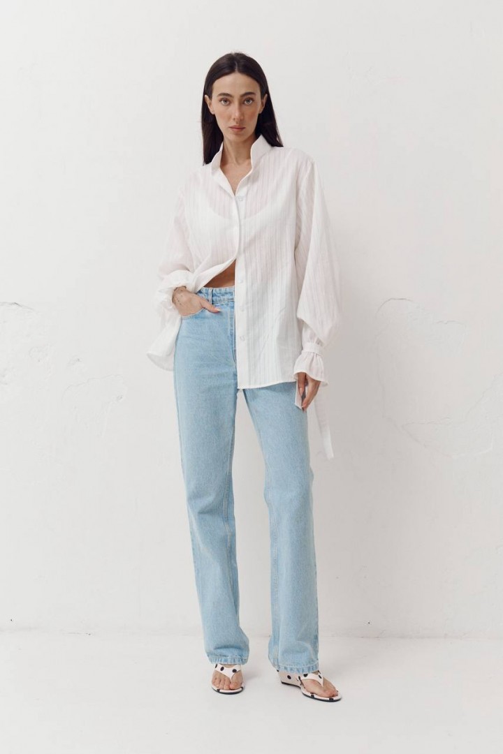 Удлиненная рубашка LILO-409A950