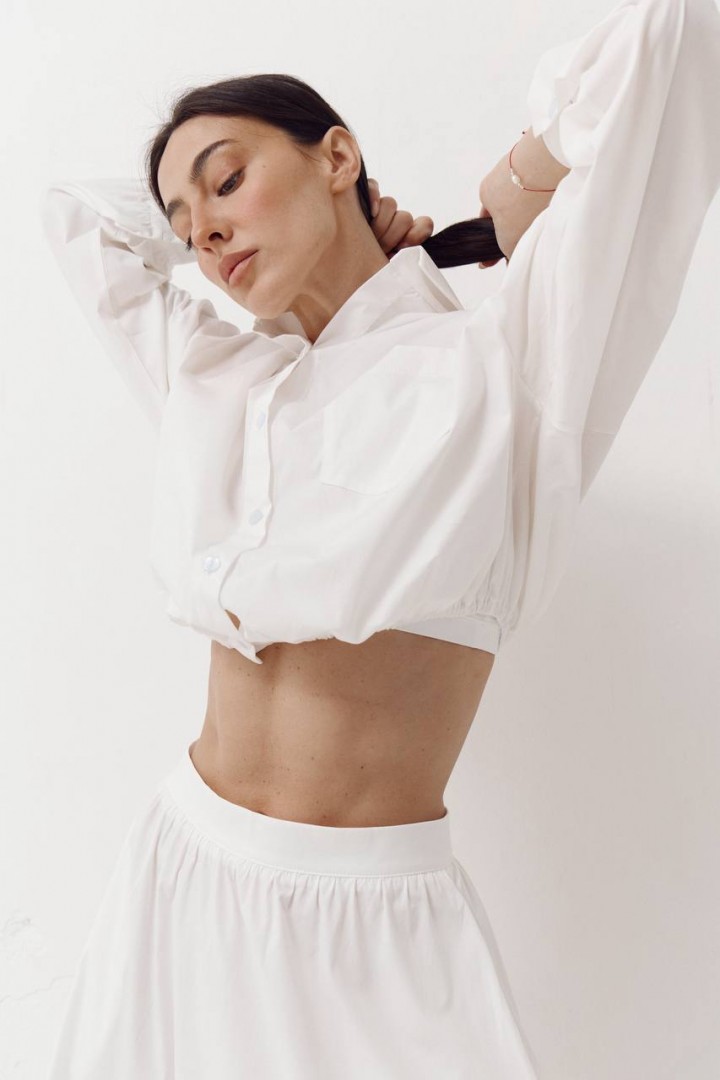 Укороченная рубашка LILO-410A700