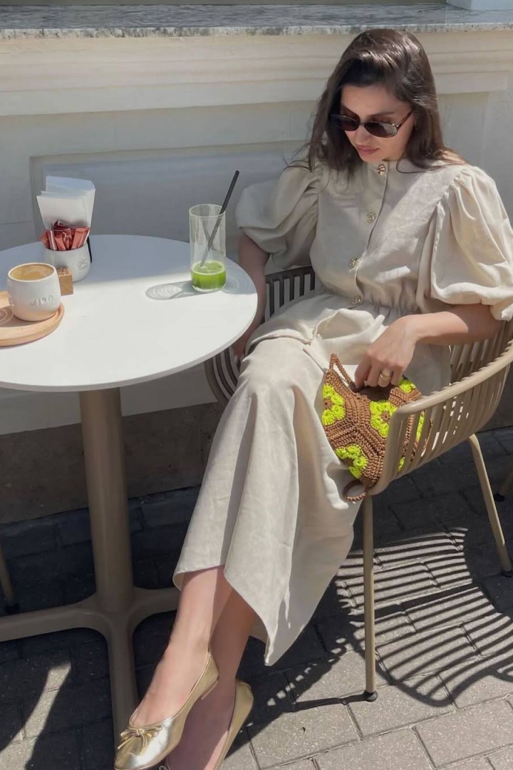 Льняной костюм SSY-042A700