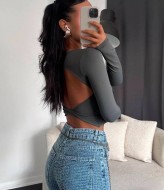 Лонг с открытой спиной EVD-365A230