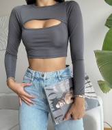 Шикарный топ с вырезом EVD-357A250