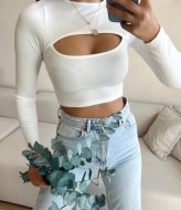 Шикарный топ с вырезом EVD-357A250