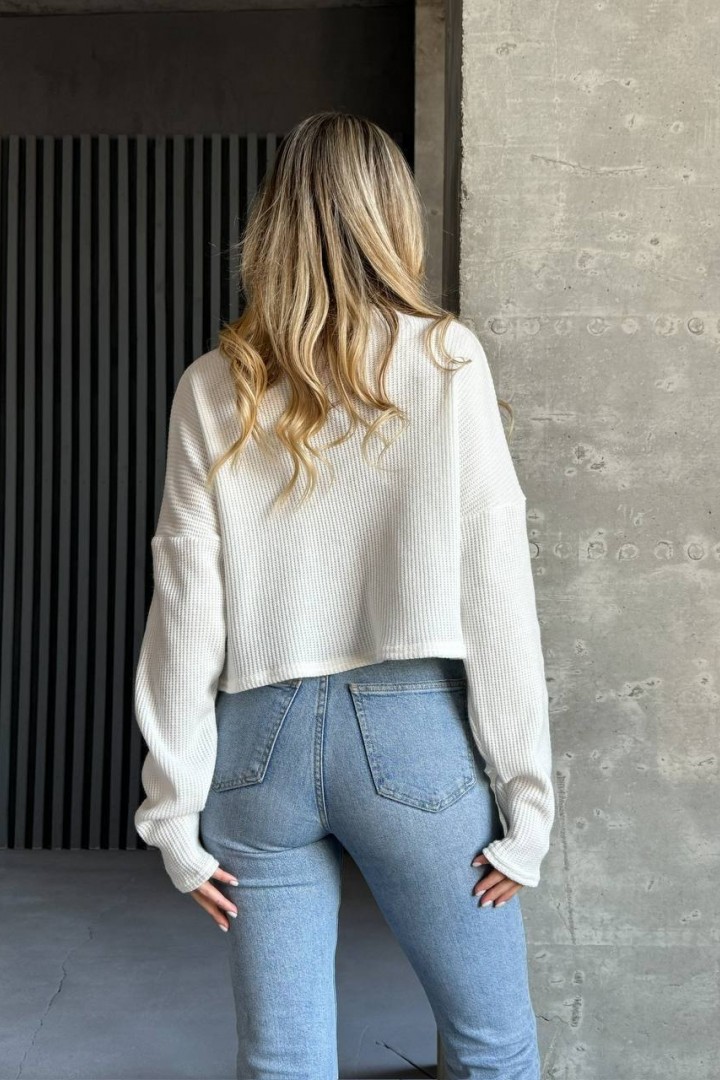 Вязаный свитер на молнии EVD-326A399