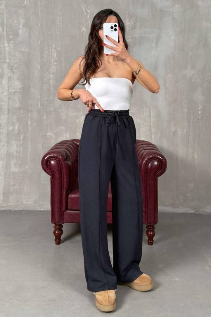 Брюки со стрелками свободного кроя EVD-370A299