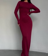 Довга облягаюча сукня EVD-395A350