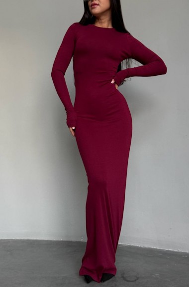 Довга облягаюча сукня EVD-395A350 Довга облягаюча сукня EVD-395A350