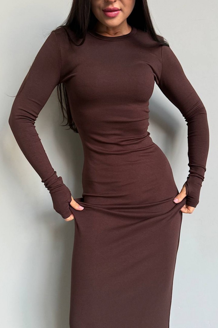 Довга облягаюча сукня EVD-395A350