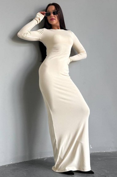 Довга облягаюча сукня EVD-395A350 Довга облягаюча сукня EVD-395A350