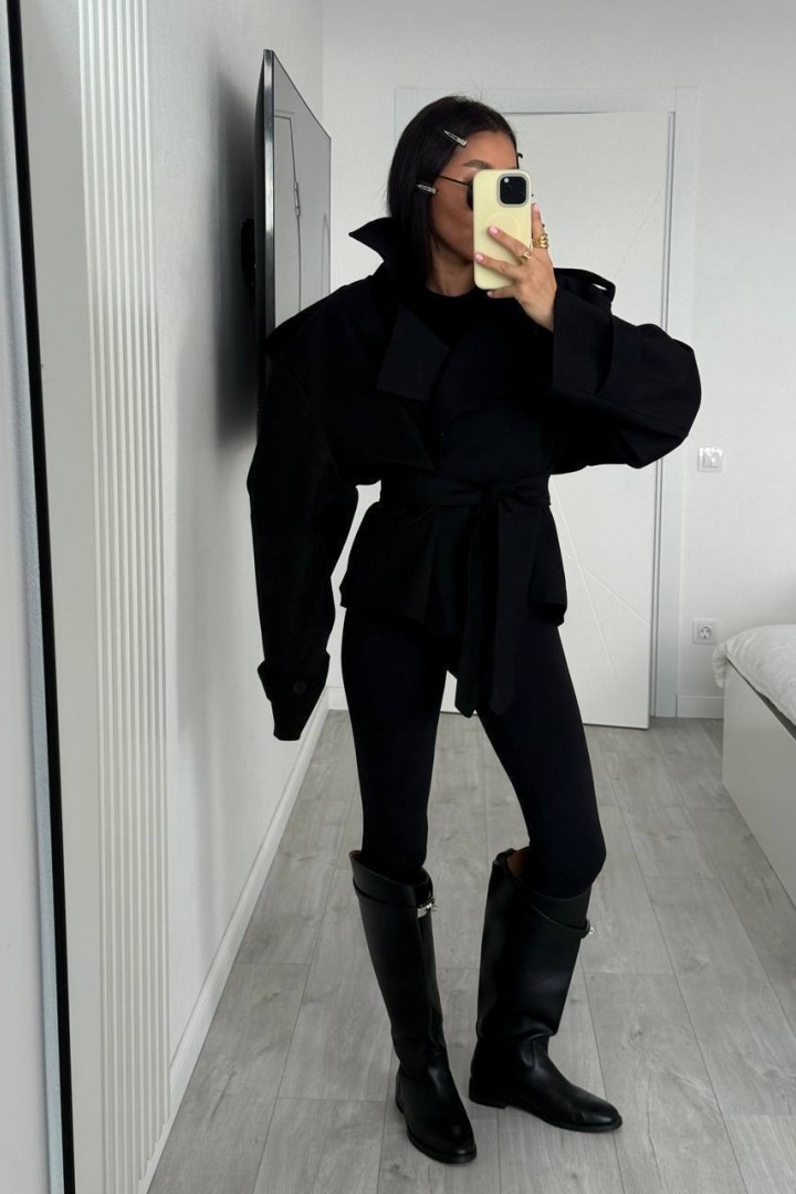 Тренч женский укороченный EVD-393A820