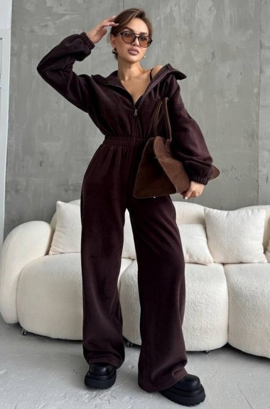 Велюровый комбинезон EVD-403A599 Велюровый комбинезон EVD-403A599