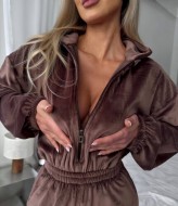 Велюровый комбинезон EVD-403A599