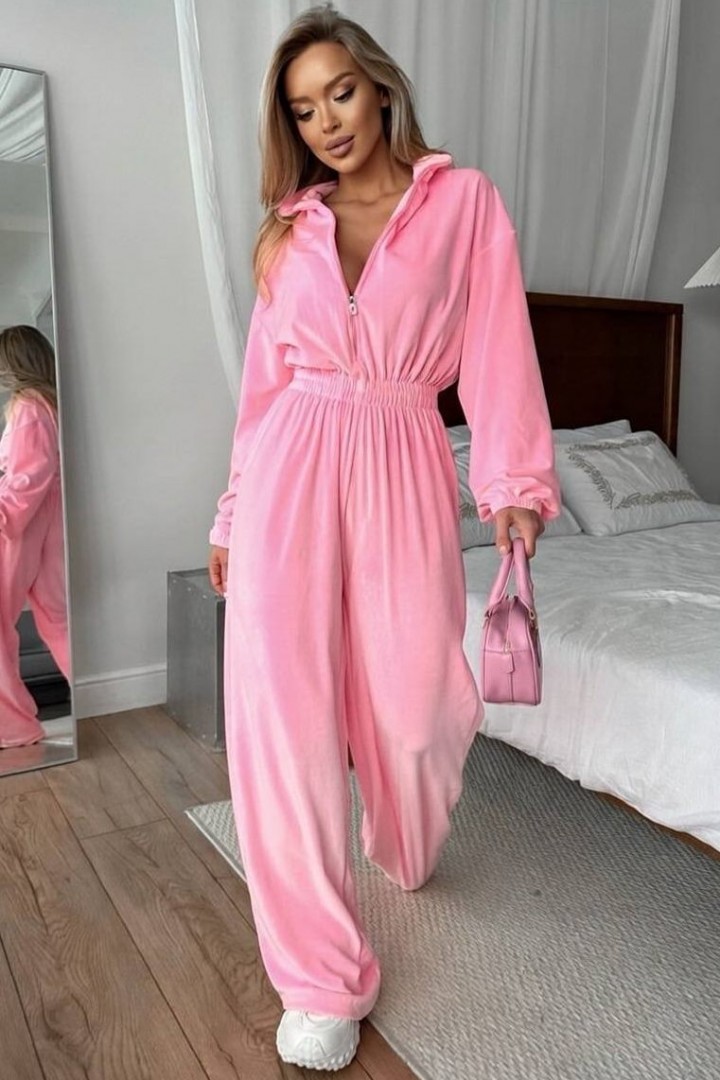 Велюровый комбинезон EVD-403A599