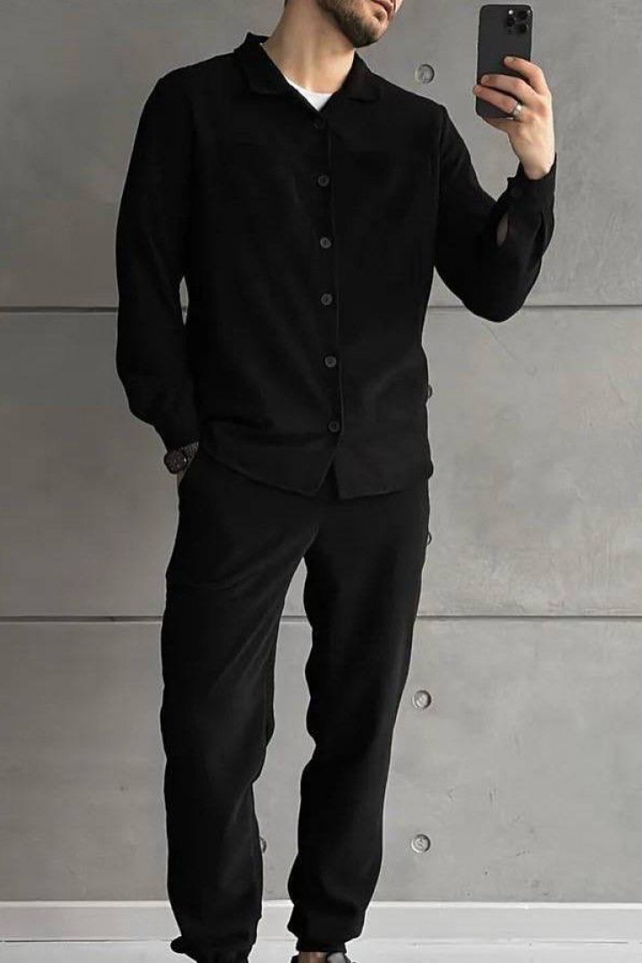 Костюм мужской рубашка + брюки EVD-1001A599