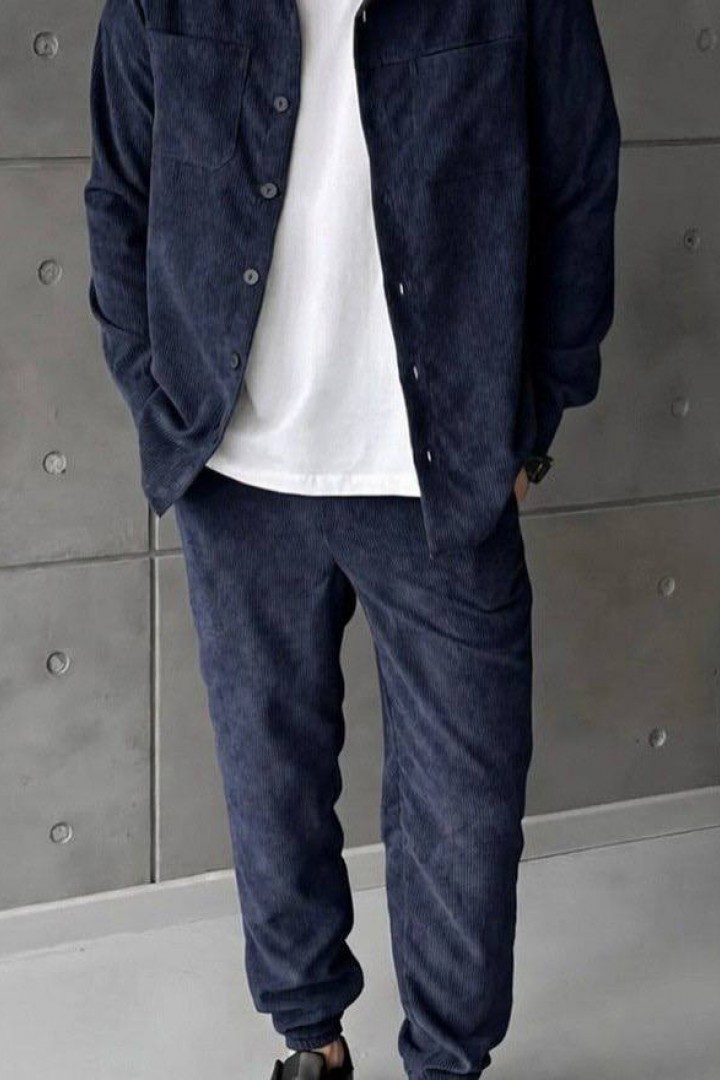 Костюм мужской рубашка + брюки EVD-1001A599