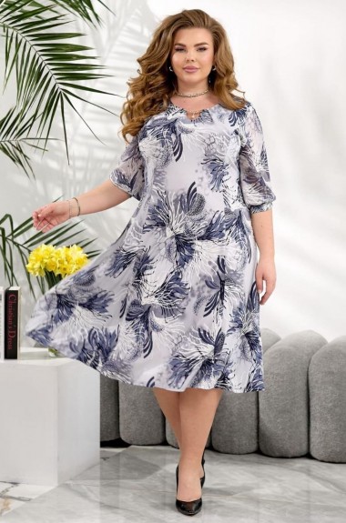 Стильное свободное платье LISA-277A520