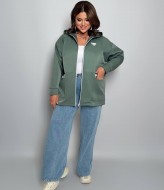 Куртка с капюшоном на молнии AD-7942.1A320