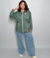 Куртка с капюшоном на молнии AD-7942.1A320