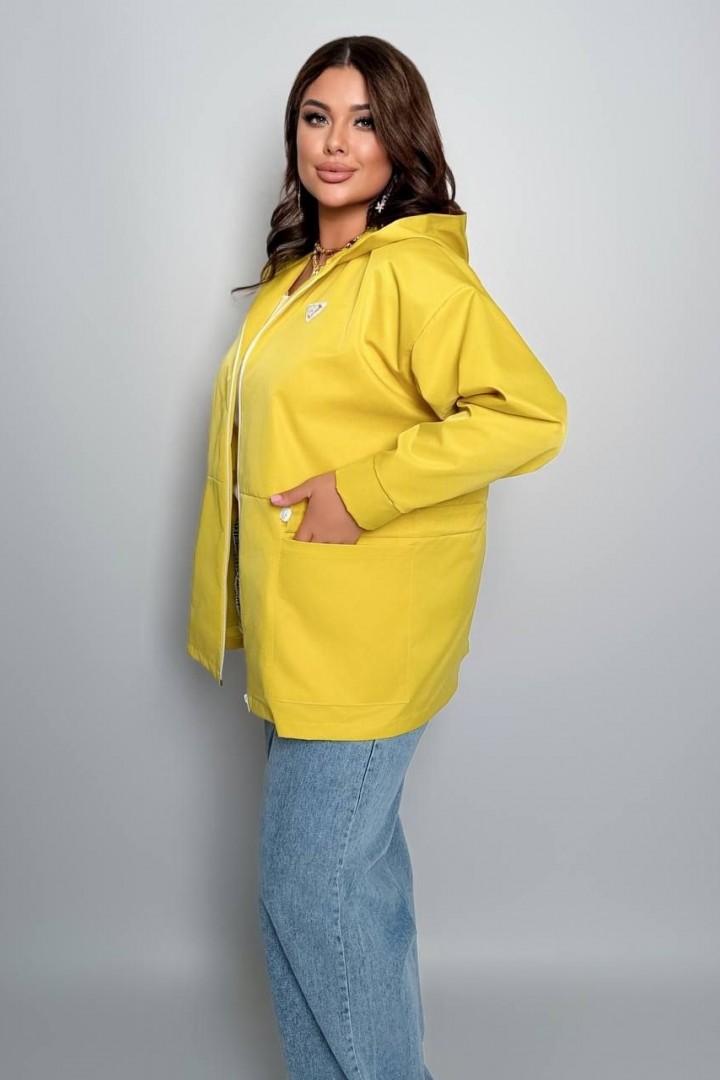 Куртка с капюшоном на молнии AD-7942.1A320