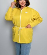 Куртка с капюшоном на молнии AD-7942.1A320