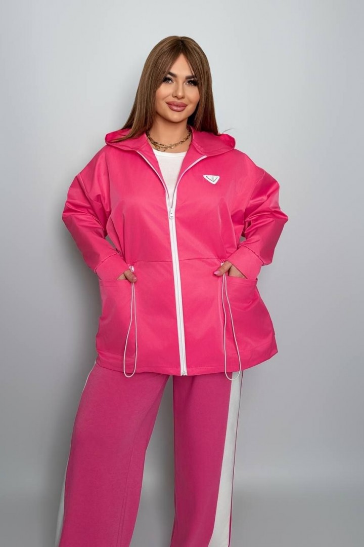 Куртка с капюшоном на молнии AD-7942.1A320