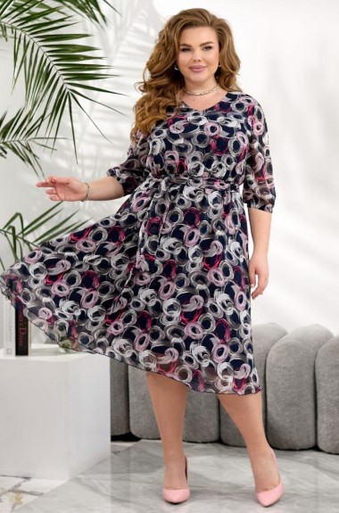 Легкое шифоновое платье LISA-294A470