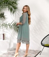 Платье шифоновое на подкладке DV-R3726A550