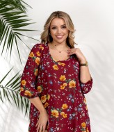 Платье шифоновое на подкладке DV-R3726A550