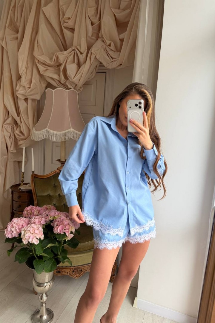 Костюм с кружевом TOR-2640A550