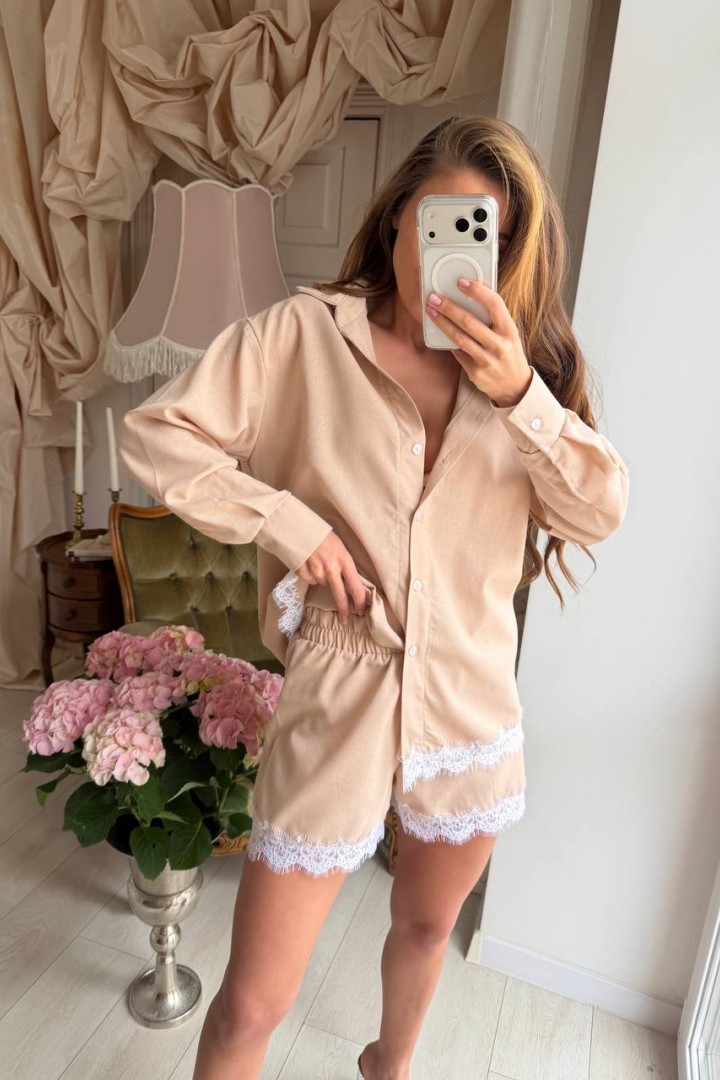 Костюм с кружевом TOR-2640A550