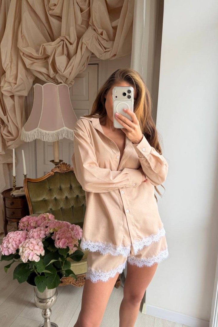 Костюм с кружевом TOR-2640A550