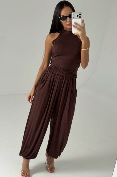 Топ с открытой спиной и брюки MIK-1741A590