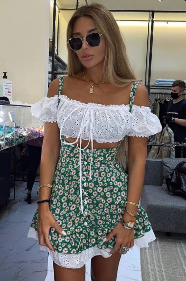 Сарафан с топом YLM-554A530