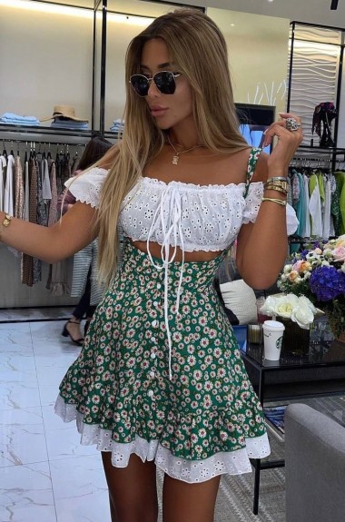 Сарафан с топом YLM-554A530