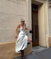 Платье с открытой спиной MPK-1341A520